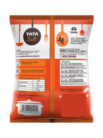 Tata Salt Vacuum Evaporated Iodised Salt, 2 kg