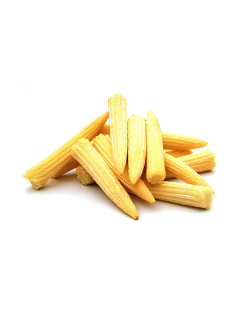 Fresh Baby Corn – 500 g (Whole / Peeled Options Available)