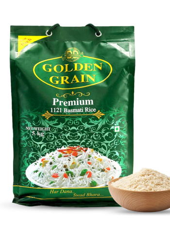 GOLDEN GRAIN Premium Basmati Rice (5Kg)