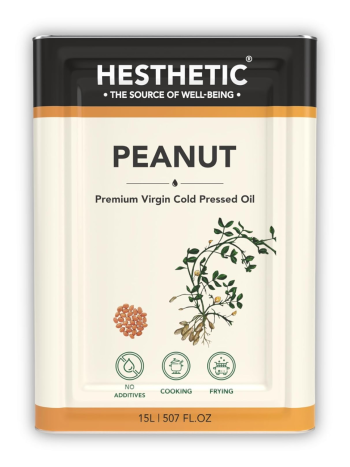 HESTHETIC Premium Edible Cold Pressed Peanut Oil (15L)