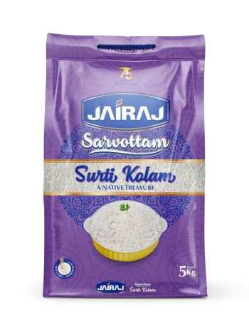 Jairaj Sarvottam Surti Kolam Rice (5Kg)