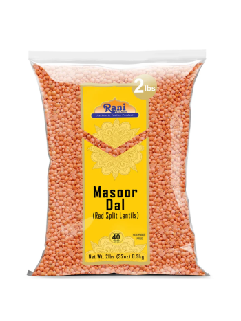 Masoor Dal (Red Split Lentils) – 2 lb (~907 g)