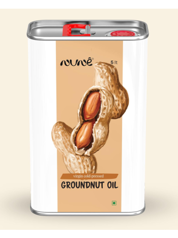 Nune Virgin Organic Cold Pressed Groundnut Oil (5L)