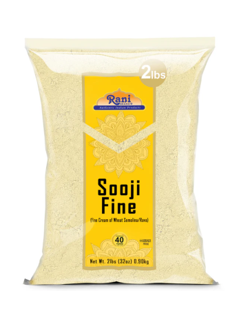 Sooji (Bombay Rava / Semolina) – 2 lb (~907 g)